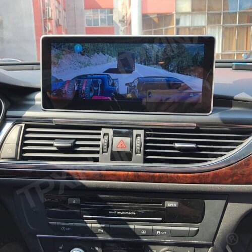 4G 10.25 Android 10.0 For Audi A6 2013-2016 Radio Car GPS Navigation Radio Tape Multimedia Player HeadUnit Auto Stereo Carplay