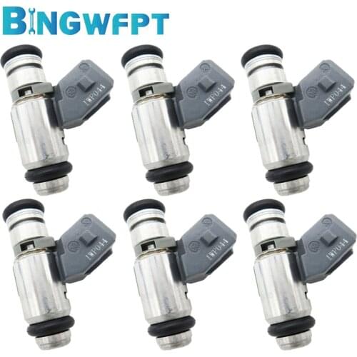 6X Nozzles for Volkswagen gol 1.6 1.8 pariti 1.6 1.8 santana 1.8 saveiro 1.6 1.8 Fuel Injectors IWP044