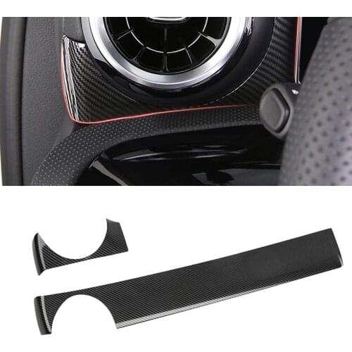 Car Center Console Dashboard Panel Air Outlet Cover Decoration for Mercedes-Benz W177 A180 A200 A220 A250 AMG 2019 2020