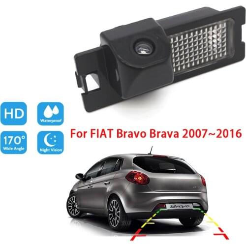 For FIAT Bravo Brava 2007 2008 2009 2010 2011 2012 2013 2014 2015 2016 Car CCD Full HD Night Vision Backup Rear View Camera