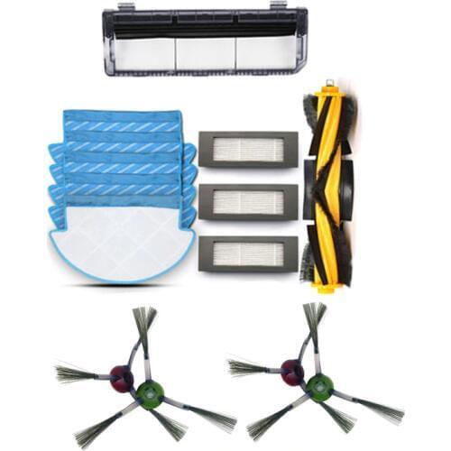 Robot Vacuum Cleaner Side Brush Cover HEPA Filter Mop Cloth for Ecovacs Deebot OZMO 902 Robotic Vacuum Cleaner Parts Accessories