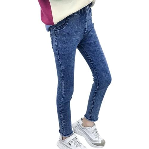 Girls Jeans 2021 Girl Child Jeans Casual Style Childrens Jeans For Girl Spring Autumn Childrens Jeans Clothes 6 8 10 12 14