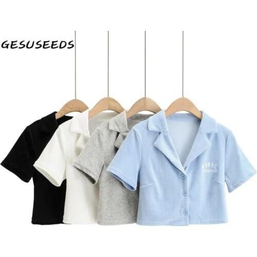 Женские синие рубашки Gesuseeds China At AliExpress