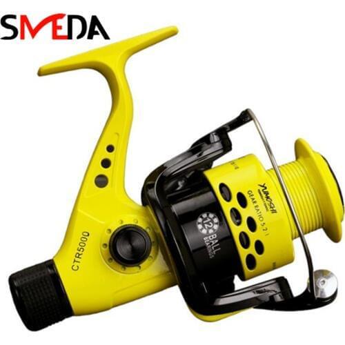 Fishing Reel Carretilha De Pesca Baitcasting Reel 12BB 5.5:1 Spinning Fishing Reel Fly Wheel Fishing Spinning Reel For Fishing