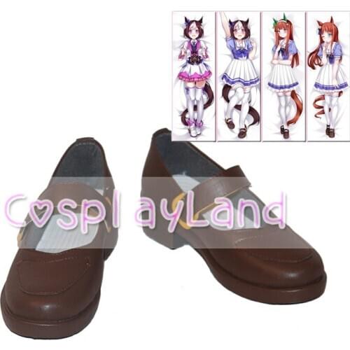 Pretty Derby Special Week Tracen School Cosplay Boots Shoes Women Shoes Costume Customized Accessories Halloween Party Shoes