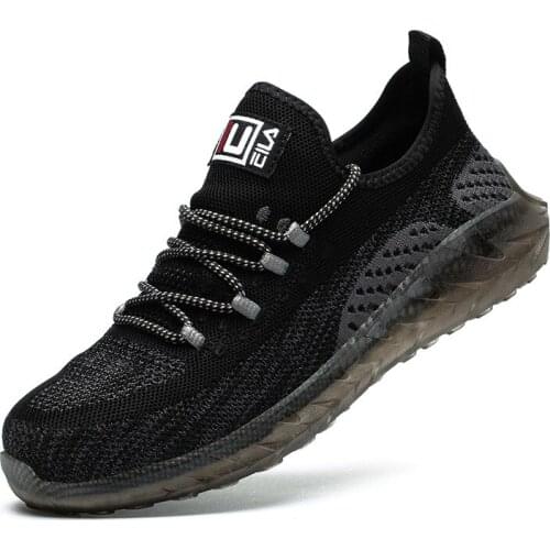 Light Men Work Safety Shoes Women Safety Boots Steel Toe Cap Indestructible Shoes Breathable Outdoor Brand Designer Sneakers