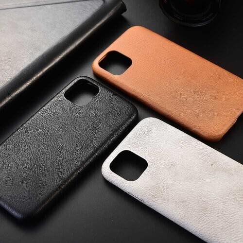 Boucho Fashion Vintage Leather Pattern Phone Case for iphone 12 11 pro max XR X Case For iphone XS MAX 7 6 6s 8 plus Soft Cover