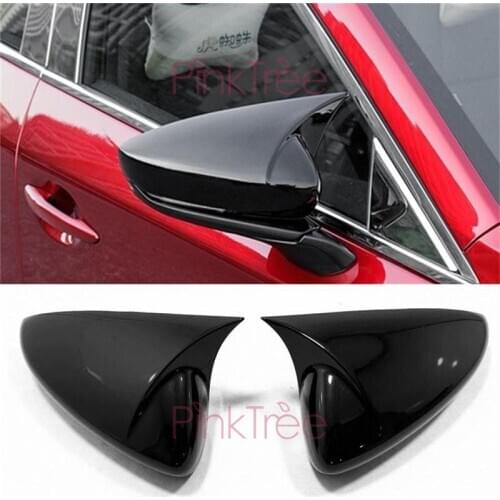 For Mazda CX30 CX-30 2020 2021 Chrome ABS Rear View Side Mirror Cover Trim Car Styling Accessories