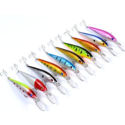 11cm/10g New model fishing lures hard bait quality wobblers minnow super magnet weight system long casting
