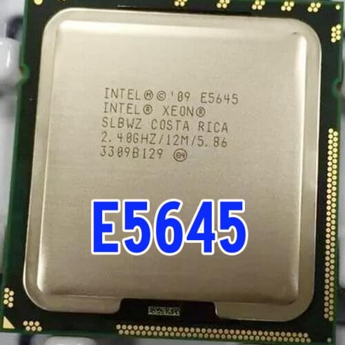 Original Xeon 5600 Series LGA 1366 Processor E5645 E5649 X5660 X5675 X5680 X5690 For Server and Workstation
