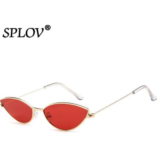 Retro Small Cateye Women Sunglasses Sexy Cat Eye Sun Glasses Men Vintage Brand Designer Eyewear Male Female Oculos De Sol UV400