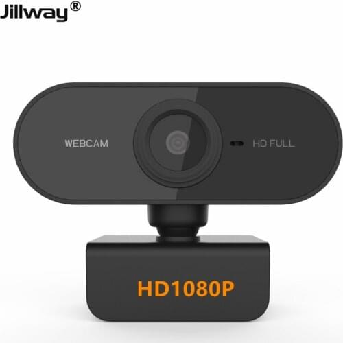 Jillway HD 1080P Computer USB Camera Laptop Video Connector Built-in Microphone USB Web Camera Smart Video Conference webcam