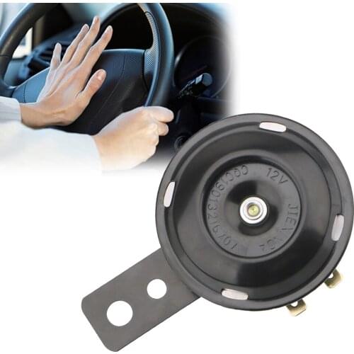 Waterproof Round Loud Horn Speakers Signal for Motorcycle 12V Horn 1.5A 105db Motorcycle Electric Horn Kit Universal