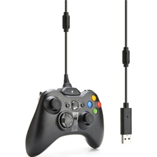1.5m USB Charging Cable for Xbox 360 Wireless Game Controller Play Charging Charger Cable Cord High Quality Game Accessory 2021