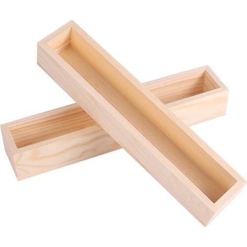 2PCS Wooden Cookies Mold Professional Rectangle cranberry Baking Mold Shortbread Mold for cocina DIY Baking Bakeware Tools