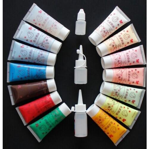 50ml Simulation Cream Glue Mosaic Making Children Puzzle Crafts DIY Toys Phone Case Simulation Cake Glue Decoration Materials