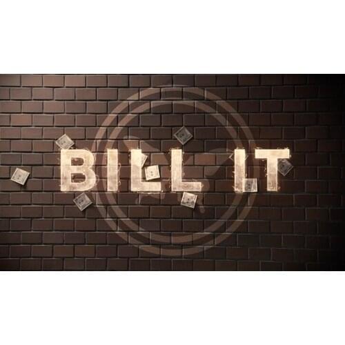 Bill It (ALL and Gimmick) by SansMinds Creative Lab - Magia Profesional Escenario Nuevos Trick,Close up Magic Props Illusions