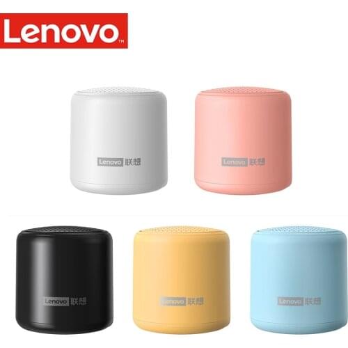 Lenovo L01 TWS Bluetooth Speaker 5.0 Mini Wireless BluetoothSpeakers Sound Bar Box Hands-Free Portable with Mic Waterproof