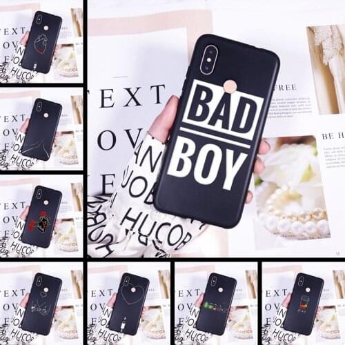 Black Heart Funny Rose Cool Boy Phone Cases For Xiaomi Mi 9T 8 PRO Case Silicone Soft For Xiaomi Mi 9 SE A3 Back Cover