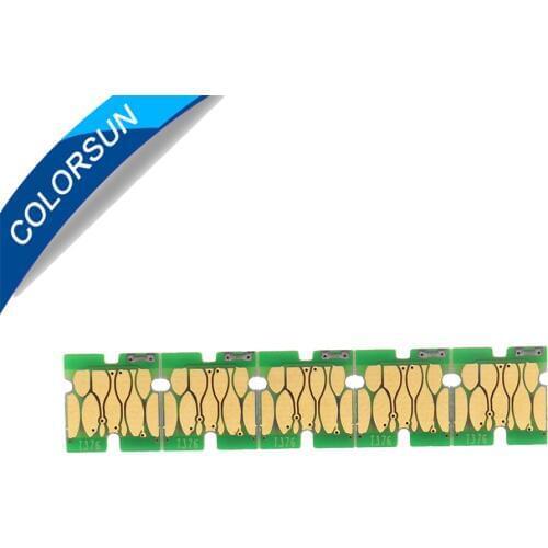 Colorsun 5pcs one time Chips compatible for ink cartridge T376 for Epson PictureMate PM-525 pm525 pm 525 printer chip