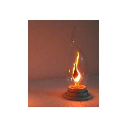 E14 Pull Tail Art Decor light bulbs E14 3W 220V Retro Edison Candle Flame Incandescent Lamp Bulb Warm Yellow Light Vintage 220V