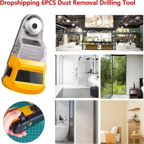 Electric Drill Dust Collector Cover Dust Box Collector for Electric Hammer Screwdriver Power Tools Dust Removal Drilling Tool