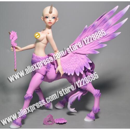 HeHeBJD fantasy girl Lucywen( Lucywen Head + Horse body+Wing ), and Lucywen fullset