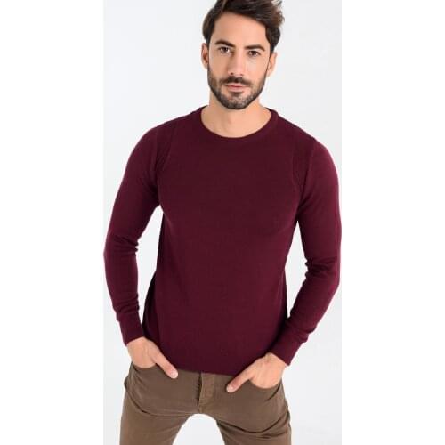 Heyss O Neck Male Knitwear Sweater