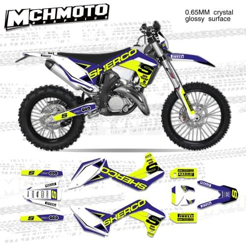 MCHMFG Decal for Sherco SE SEF SER 125 250 300 450 2017 2018 2019 2020 Motorcycle Fairing Sticker Kit