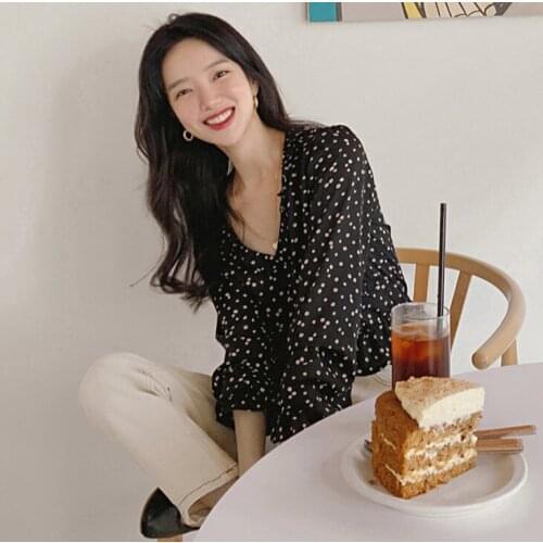 New spring Vintage Shirt female print Oversize Tops Women Long sleeve Girls Blouse New Autumn Women Blouses femme Blusas