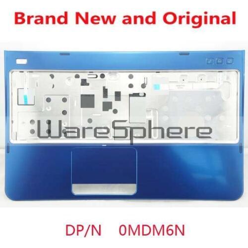 New Original for Dell Inspiron 15R N5110 Top Cover Palmrest Upper Case Without TouchPad MDM6N 0MDM6N Blue