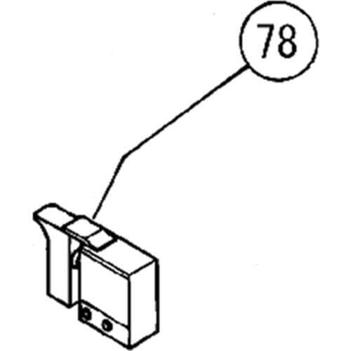 Genuine SWITCH (B) for Hitachi 318033 DH25PB DH25PA Rotary Hammer