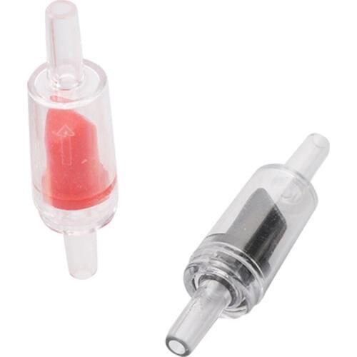 30 Pcs Plastic 5mm Check Valve One Way No Return Fish Tank Aquarium Co2 System Garden Water Pump Check Valve