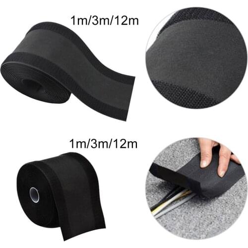 Adjustable Cable Protector Sleeve Adhesive Computer Wires Storage Wrap Cover Organization Cord Management for Home Office