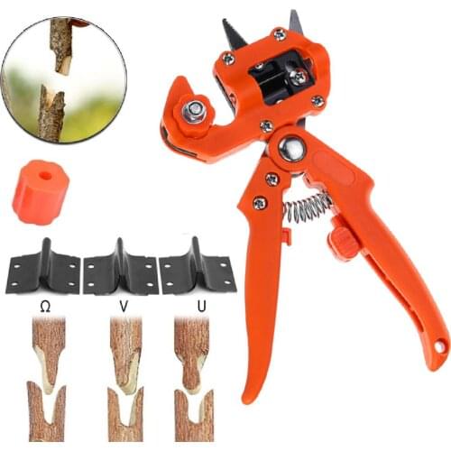 Garden Tools Grafting Pruner Chopper Vaccination Cutting Tree Plant Secateurs Shears Scissor Pruning Shear Pruner