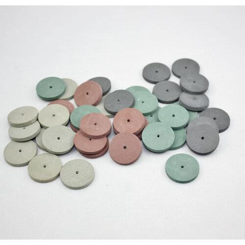 Mixed Silicone Rubber Polishing wheels for Dental Jewelry Rotary Tool 50 PCS