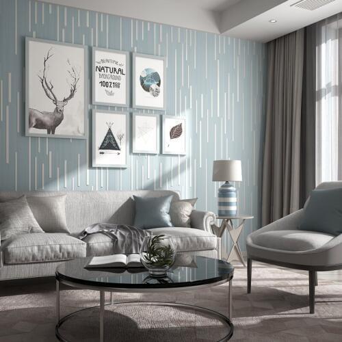 Wall Modern Papers Living Room Home Decoration Non Woven Wallpaper Roll For Bedroom Walls Contact Deco Mural Papel De Parede