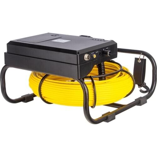 Pipe Pipeline Inspection Camera 50M/164ft Drain Sewer Industrial Endoscope Video Plumbing System with 9 Inch LCD Monitor HD DVR