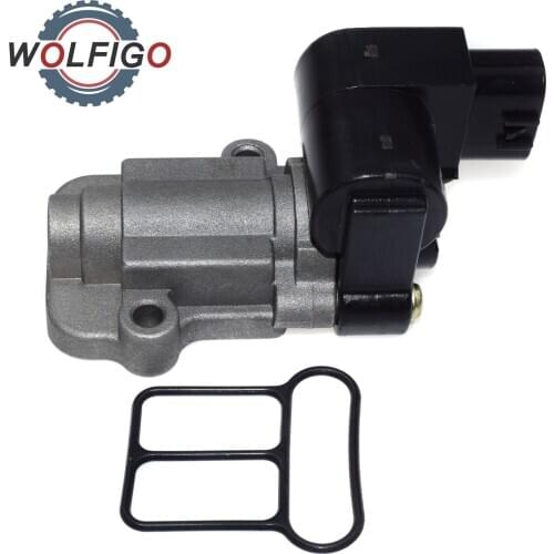 WOLFIGO New IACV Idle Air Control Valve 22650-AA181 22650-AA182 For Subaru WRX Impreza 2.0L 2002-2005