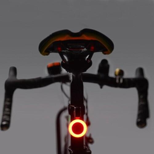 USB Charging Bicycle Taillight Waterproof MTB Light Night Riding Road Bike Riding Rear Light Outdoor Bicycle Warming Flash Light