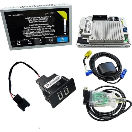 Factory SYNC 2 to SYNC 3 Upgrade Kit Sync3 APIM Module Carplay Fit for Ford 64GB for Europe map