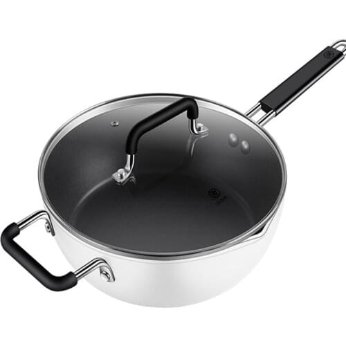TT Xiaomi Wok Household Non-Stick Pan Induction Cooker Universal Zhiwu Cooking Multi-Functional Integrated Non-Stick Cooker