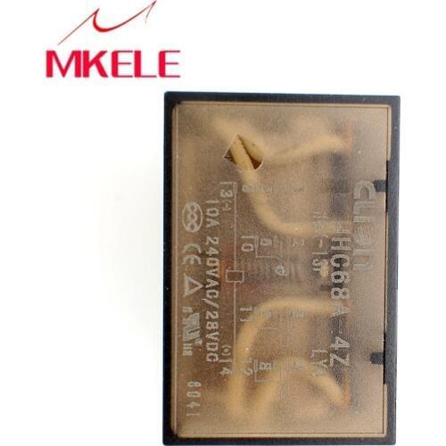HHC68A-4Z DC 24V AC 220V 14 PIN General Purpose Power Electromagnetic Solid State Relay For PCB Free Shipping