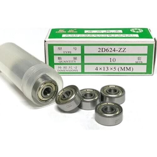 Hongshan Deep Groove Ball Pulley Bearing 624 13*4*5 for Pulley CNC Wire Cut EDM Machine