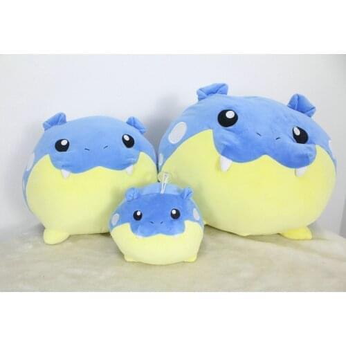 Creative Pokemon 30/40cm Blue Spheal Plush Toy Doll Japanese Anime Pokemon Elf Cartoon Cute Sea Lion Stuffed Doll Toys Kids Gift
