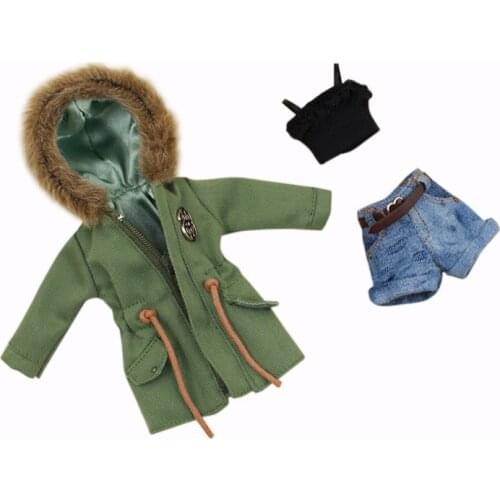 ICY DBS Blyth Doll ICY DBS Blyth DollDBS Blyth icy 1/6 30cm bjd cotton jacket set doll girl gift toy