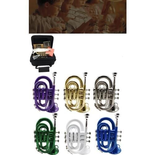 Palm Flat B flat pocket trumpet miniature trumpet