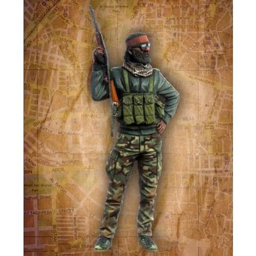 1:35 resin die-casting soldier model US Army Special Forces 1-person soldier assembly kit needs to be colored by hand