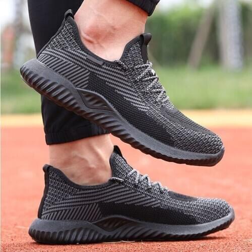 Indestructible Steel Toe Work Safety Shoes for Men Women Lightweight Protective Toe Construction Shoes Sneaker d88