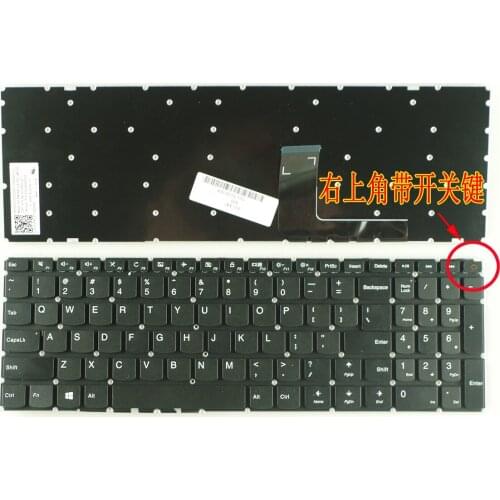 New US Keyboard No Backlit No Frame for Lenovo IdeaPad 110-15ISK 110-15IKB 110-17ISK 110-17ACL 110-17IKB Laptop Keyboard